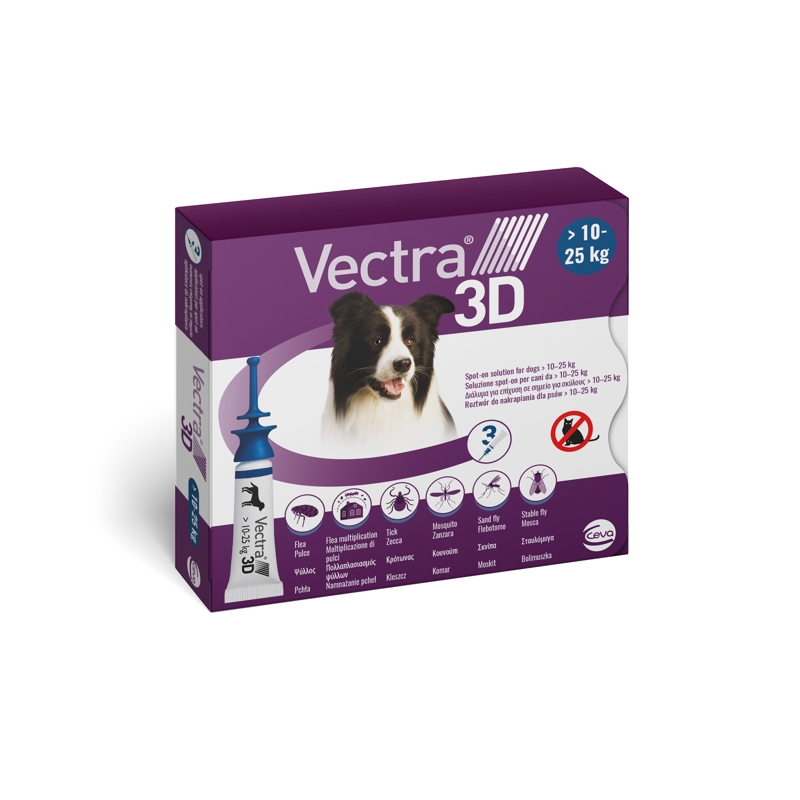 VECTRA 3D   10 -  25 KG  CANI