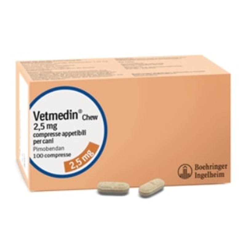 VETMEDIN  2,5 MG.   100  CPR