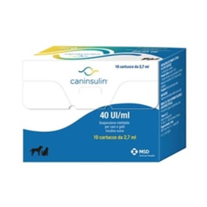 CANINSULIN CARTUCCE 10 F X 2,7 ML 