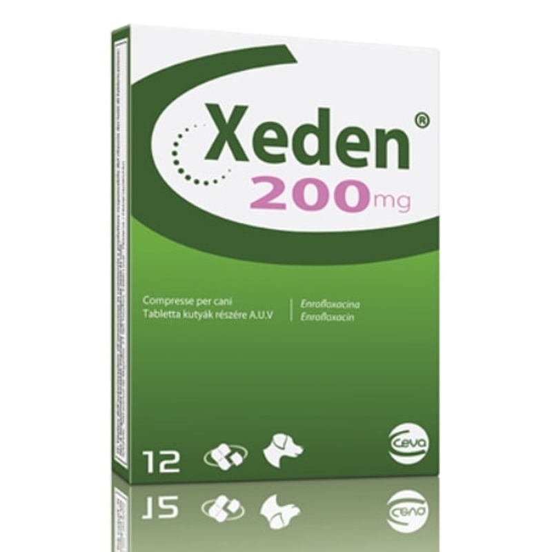 XEDEN 200 MG X  12 CPR