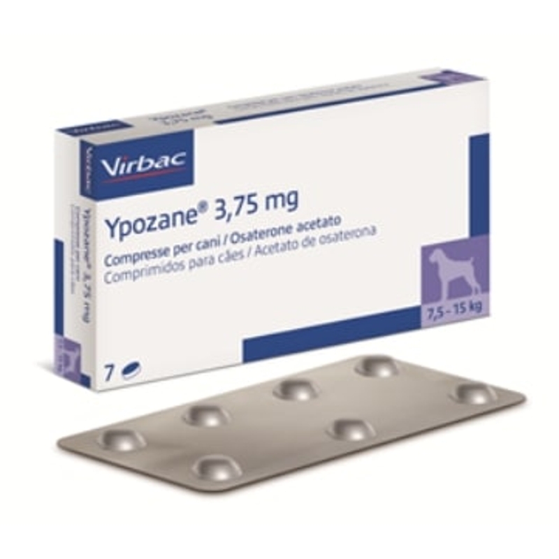 YPOZANE 3,75 MG 7 CPR    7,5 - 15 KG